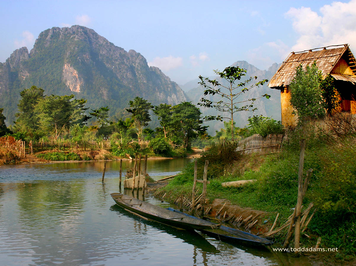 Je prends des vacances au Laos